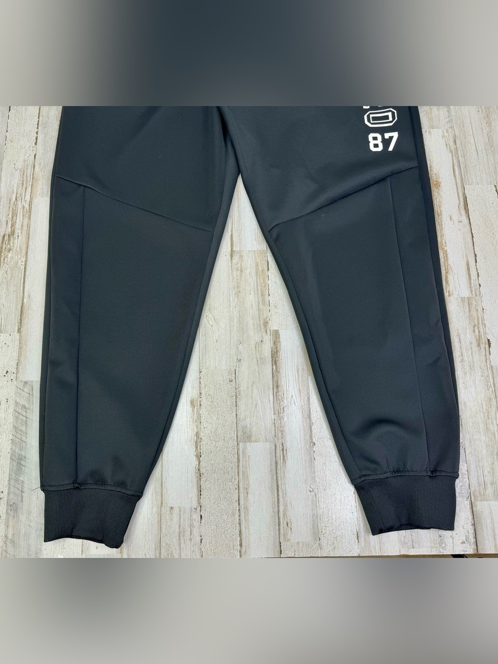 Aeropostale Jogger Pants Men's 2XL Black Tapered - Picture 3 of 10